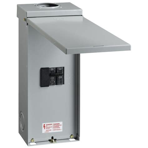 100 amp outdoor electrical box|100 amp breaker panel lowe's.